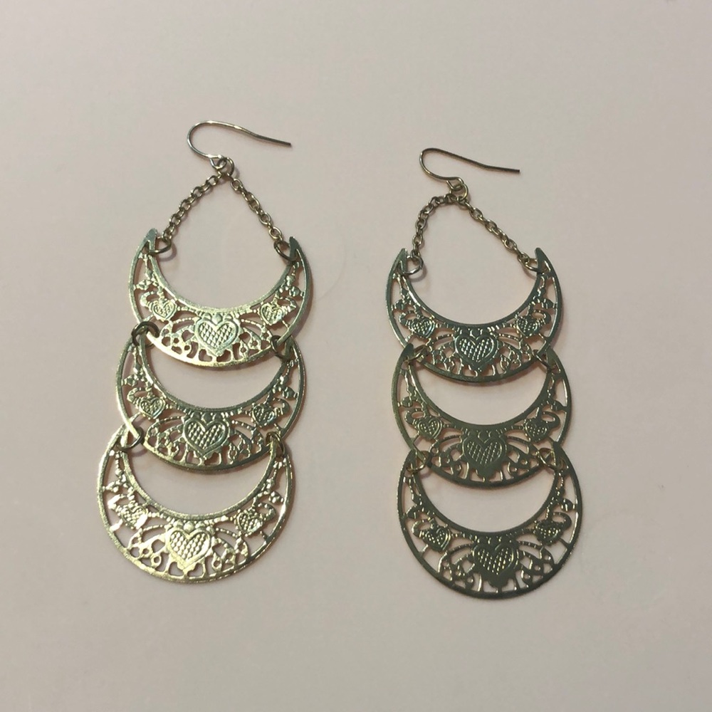 Gold Tier Earrings